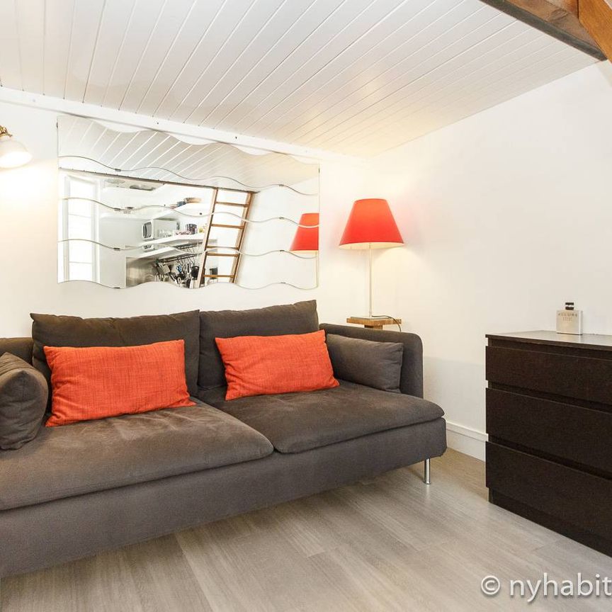 Logement à Paris, Location meublée - Studio T1 - Mouffetard, Quartier Latin - Panthéon (PA-4425) - Photo 1