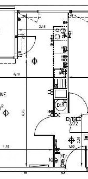 Location appartement t2 45 m² à Nantes (44300) Doulon - Bottière-Bottière - Chénaie - Photo 1