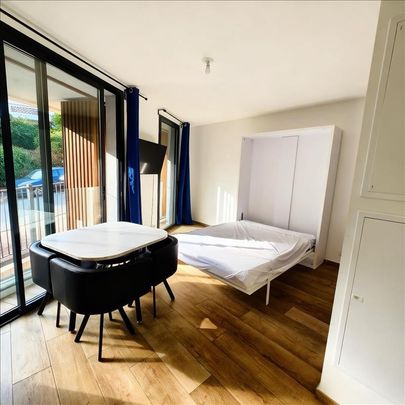 1 pièce - Meublé - 19,23 m² - 3ème étage - Colocation non autorisée - Photo 1