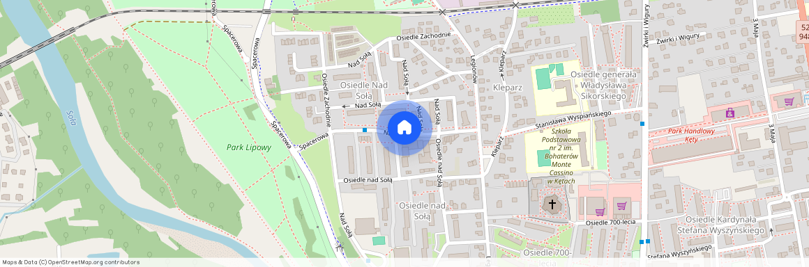 os. Nad Sołą, Kęty, Kęty, oświęcimski, małopolskie