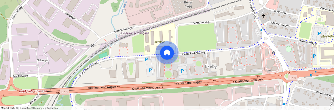 Gösta Berlings väg, Karlskoga