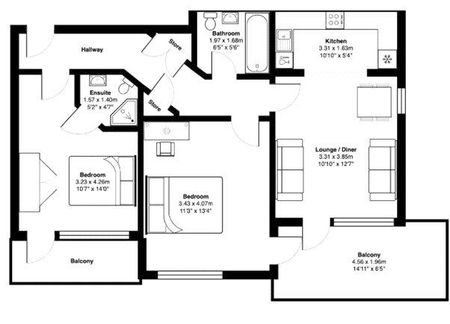 2 bedroom flat to rent - Photo 5