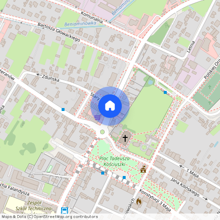 Literacka, Radzymin, Radzymin, wołomiński, mazowieckie