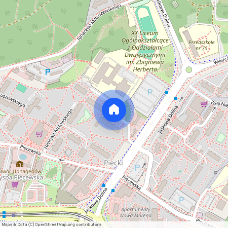 ul. Antoniego Dobrowolskiego, Piecki-Migowo, Gdańsk, pomorskie