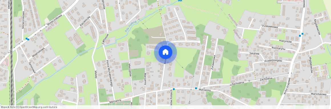 ul. Rezedowa, Podlesie, Katowice, śląskie