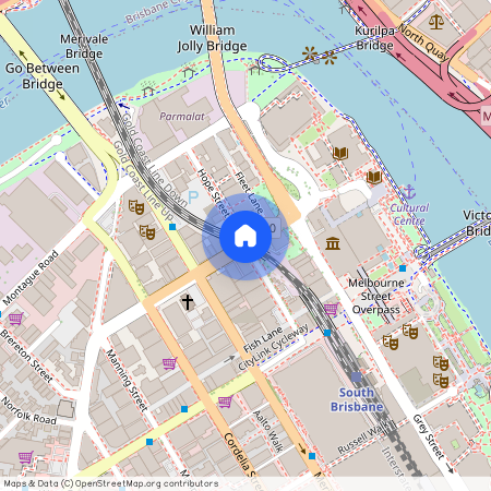 Hope Street, South Brisbane