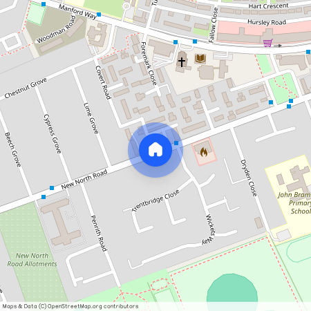 New North Road, Hainault