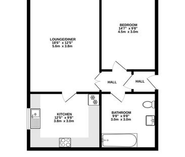 1 bedroom apartment to rent - Photo 2