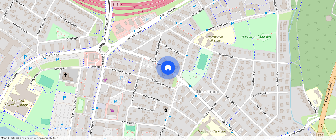 Norra Allén, Karlstad