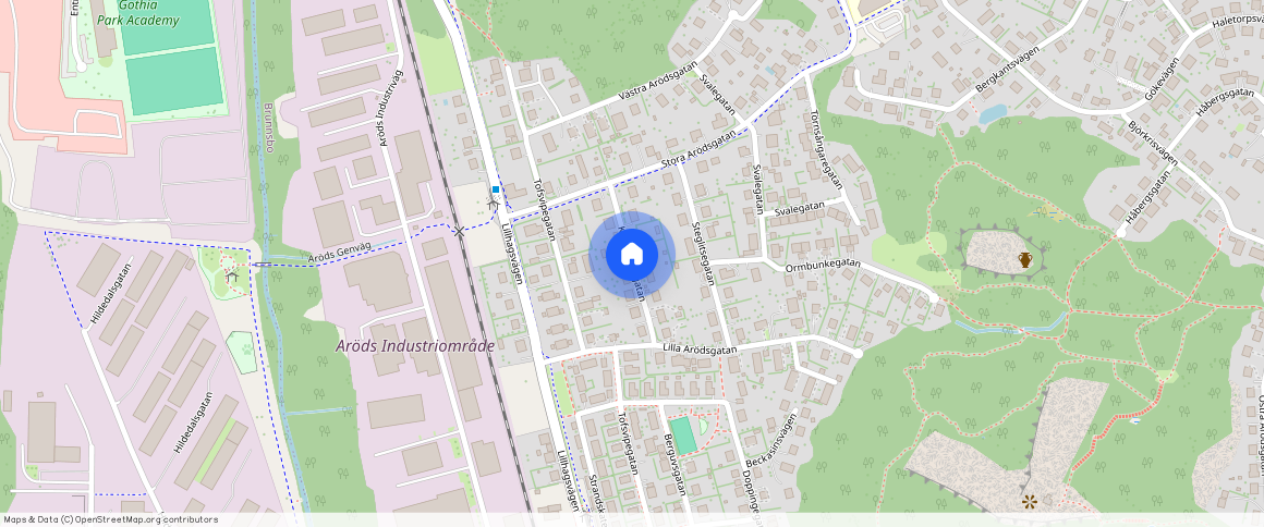 Kornknarrsgatan, Hisings Backa