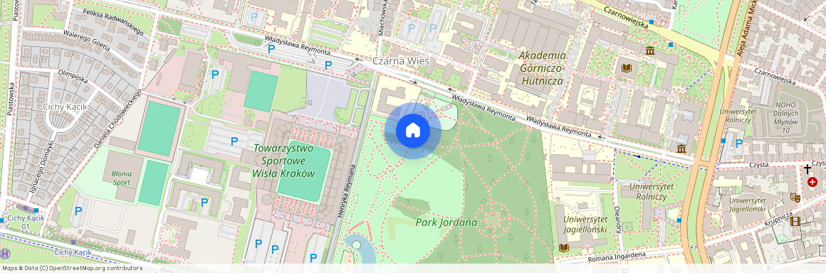 ul. Henryka Reymana, Czarna Wieś, Krowodrza, Kraków, małopolskie