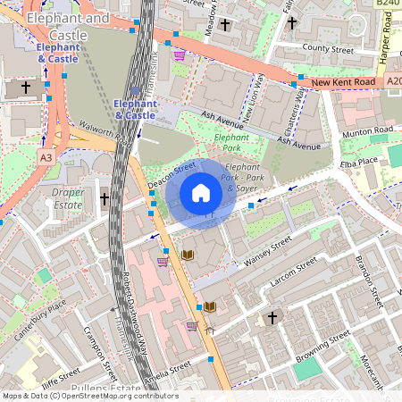 Sayer Street, Elephant and Castle, LONDON, SE17