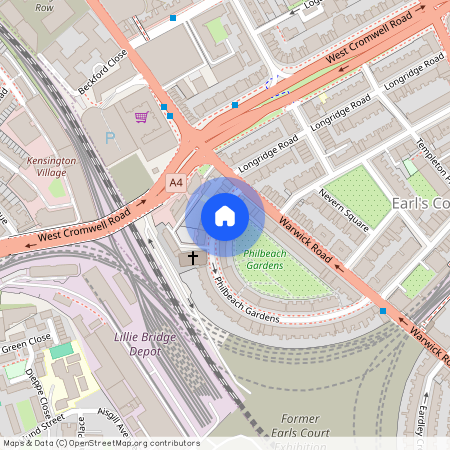 74 Philbeach Gardens, London SW5