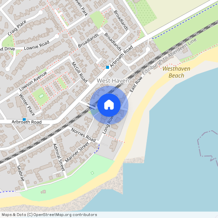 Lily Cottage, 19 Long Row, Westhaven, Carnoustie, DD7 6BE