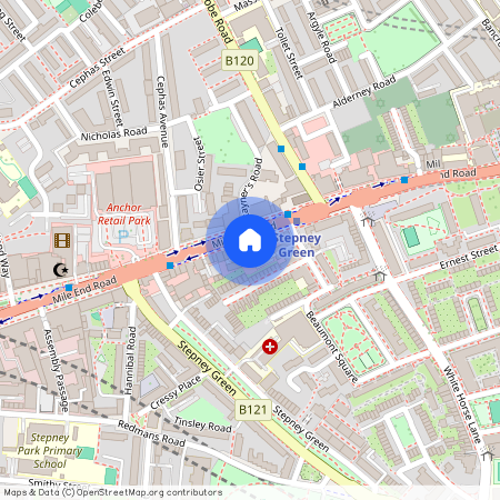 Mile End Road, Mile End, E1