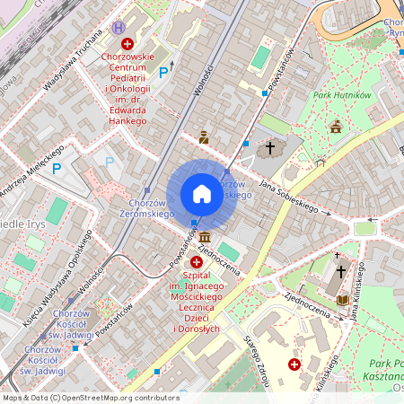 ul. Powstańców 24, Centrum, Chorzów, śląskie