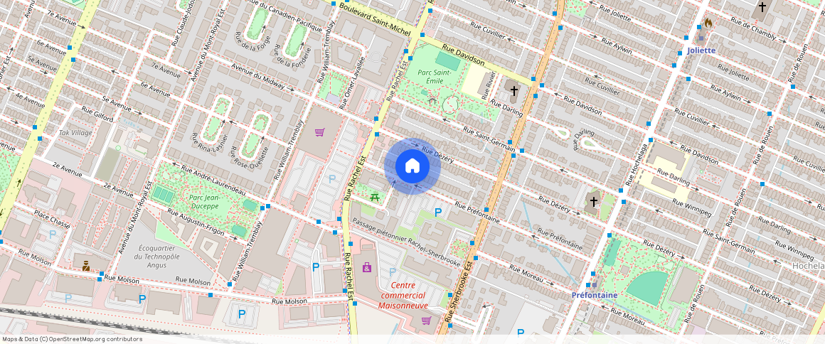 ** Rue Préfontaine, Rosemont-La Petite-Patrie, Rosemont-La Petite-Patrie, Ile de Montréal, H1W 1B2