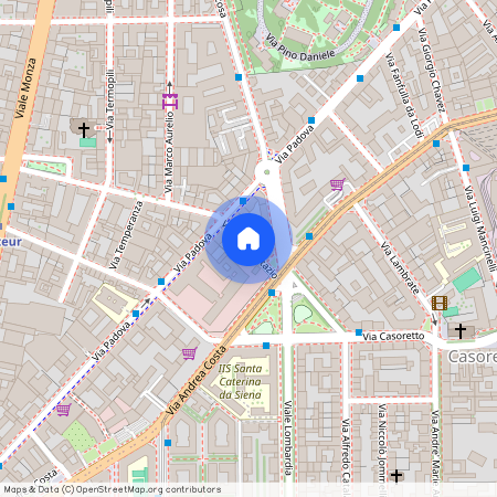 Via Cecilio Stazio, Milan, Lombardy 20131