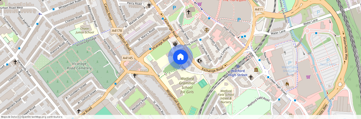 Ladys Close, Hertfordshire WD18