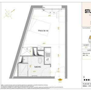 Location Appartement 1 pièce Meublé 22m² NANTES 44300 - Photo 3