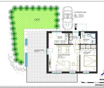 St. Peter- Neue Welt Höhe: 2-Zimmerwohnung mit Terrasse und Gartena... - Photo 4