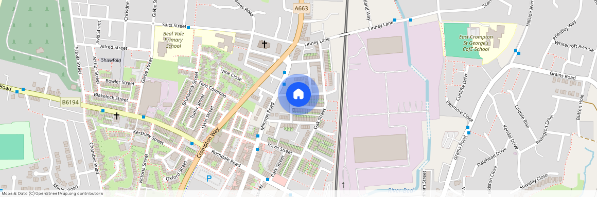 Gordon Street, Shaw, Oldham, Greater Manchester, OL2