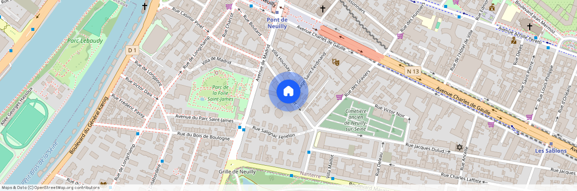 Neuilly-sur-Seine - Rue Pierret, Paris