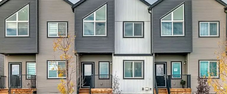 Brand New Townhome 4-Bed, 3-Bath Home with Garage in Cornerbrook NE Calgary | 1395 Cornerstone Boulevard Northeast, Calgary - Photo 1