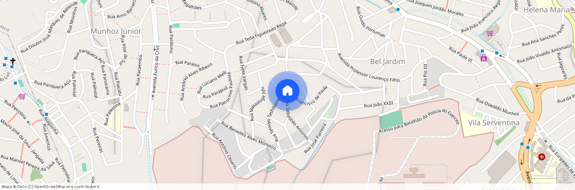 Rua Afonso Celso, Jardim Elvira, Osasco, SP, 06243120