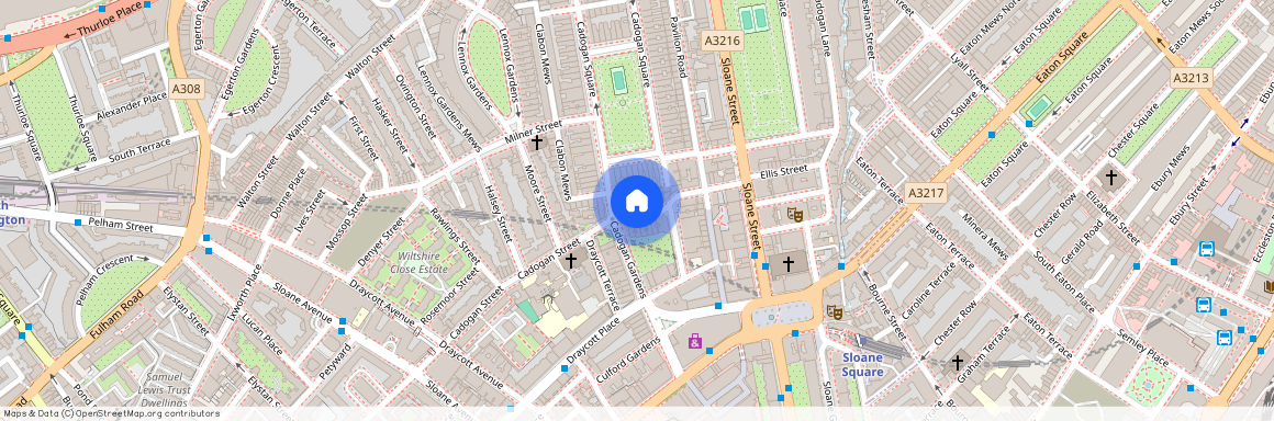 Cadogan Gardens, Sloane Square, London, SW3