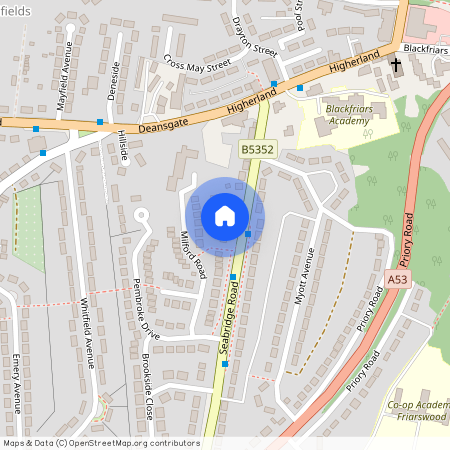 Seabridge Road, Seabridge, Newcastle-under-Lyme, ST5