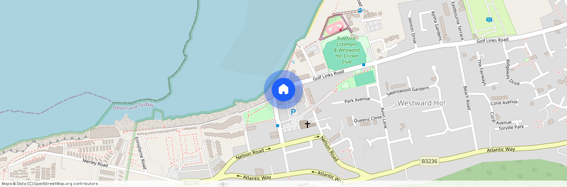 Golf Links Road, Westward Ho!, Bideford, Devon, EX39