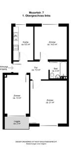 Familienfreundliche Wohnung mit Balkon! - Foto 4