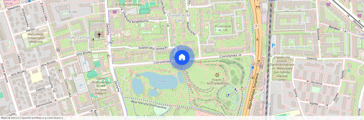 ul. Czorsztyńska, Koło, Wola, Warszawa, mazowieckie