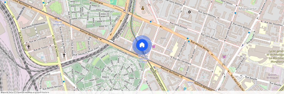 Avenue de l'Europe, Francja, Lyon