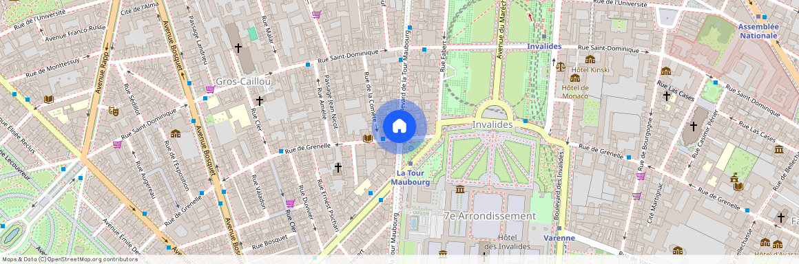 Boulevard de la Tour-Maubourg, Francja, Paris