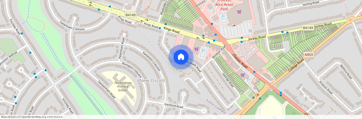 Elizabeth Road, Sutton Coldfield, West Midlands, B73