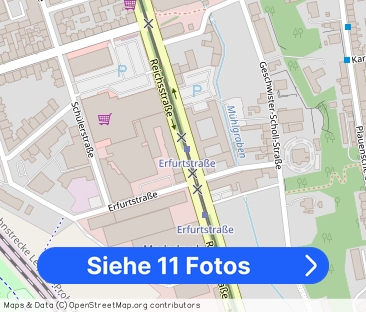 Renovierte 2-Raum-Wohnung mit Einbauküche - Foto 1