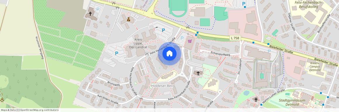 Felix-Fechenbach-Straße 10, 32756, Detmold