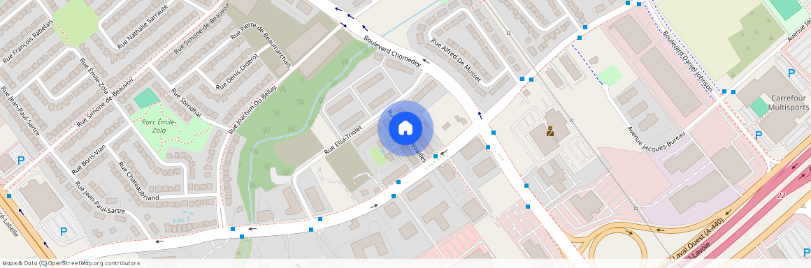 Rue Anna-de-Noailles, Chomedey, Chomedey, Laval, H7P 0G7