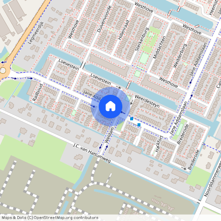 Kastelenbuurt, 1187 DA, Jane Addamslaan, Amstelveen