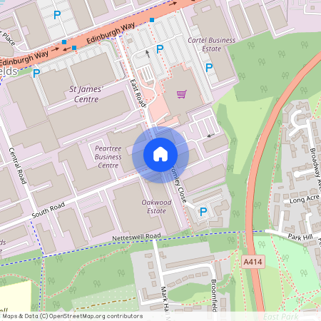 Bromley Close, East Road, Harlow CM20