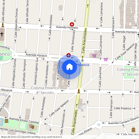 Renta de departamento Temistocles, Colonia Polanco V Sección, C.P. 11560, Df / Cdmx