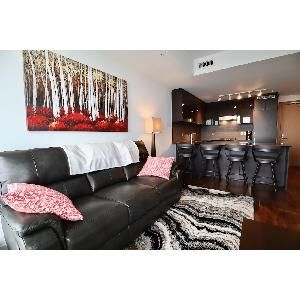 Legends Executive Fully Furnished 1 Bed Den 1 Bath Edmonton - Photo 3