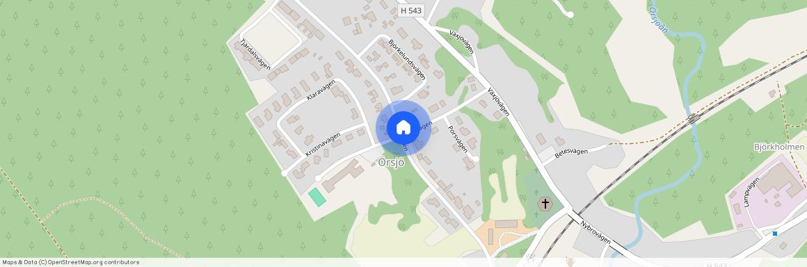 Centralvägen, Örsjö