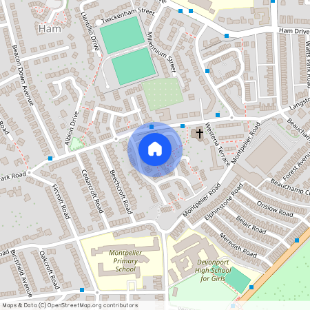16 Vaughan Close, Beacon Park, Plymouth, Gff One bedroomed ground floor flat