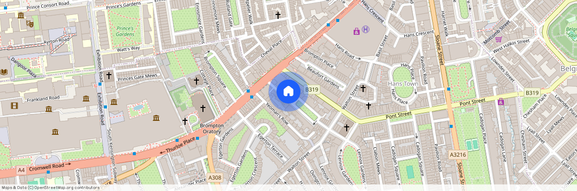 Ovington Gardens, Knightsbridge