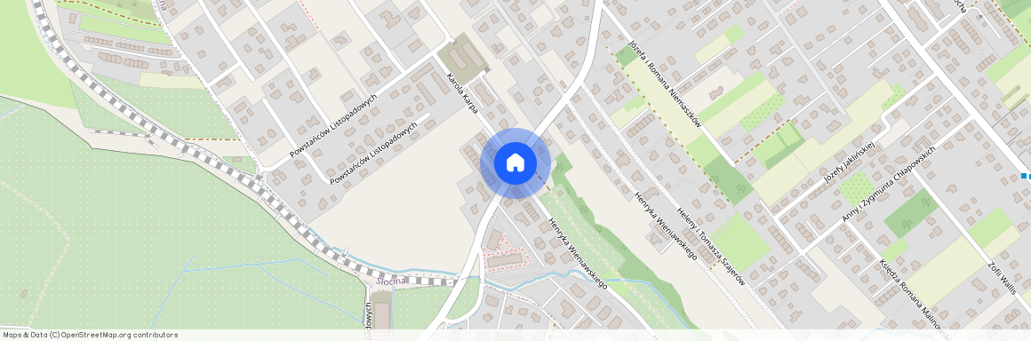 ul. Henryka Wieniawskiego, Słocina, Rzeszów, podkarpackie