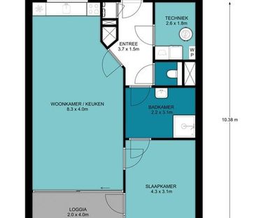 Appartement te huur: Midwaystraat 16-E 1339 NM Almere - Photo 3