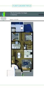 À louer – Magnifique condo 4 ½ – 1050 pi²- niveau terrasse - Photo 4